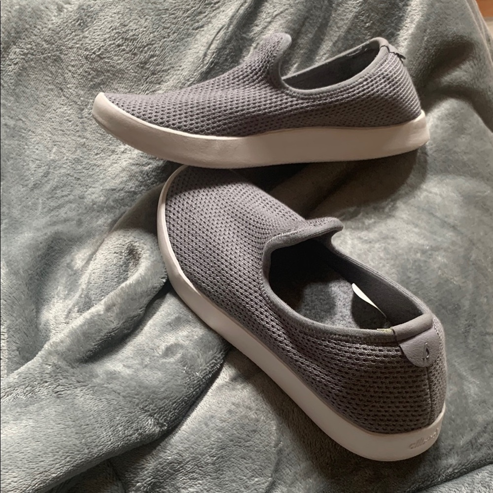 Gray Slip-On Sneakers by all birds.  Gently used size womens 8